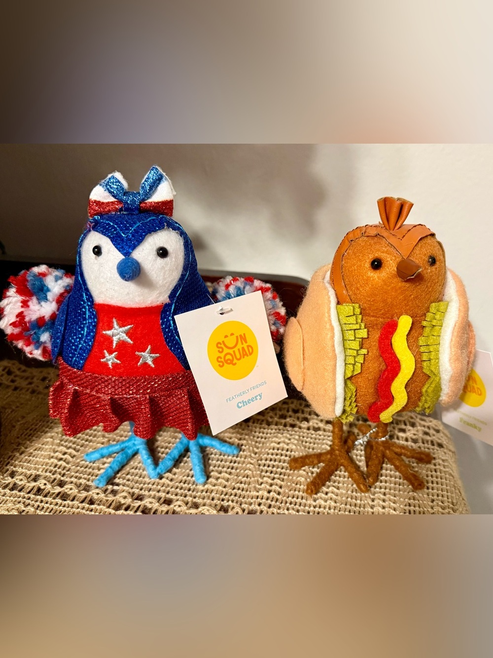 Featherly Friends Summer 2025
Collectable Birds - Cheery and Franky